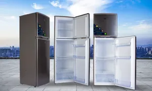 SPJ Refrigerator – RF-INS229C 229L Double Door Top Mount Refrigerator with Frost Free Cooling, Smart Inverter Compressor, Multi Air Flow, Adjustable Glass Shelves, LED Interior Light & Inox Finish 3