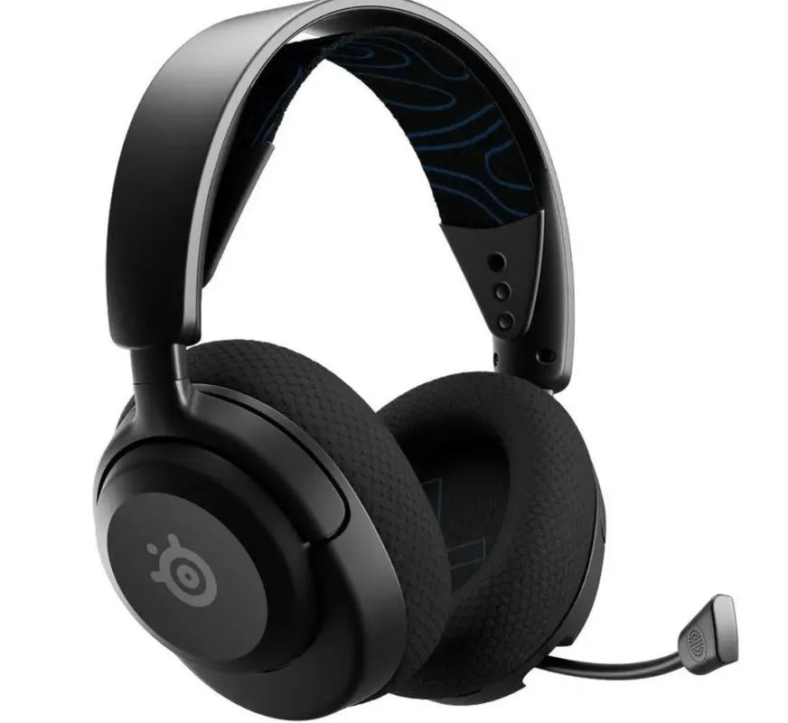 SteelSeries Arctis Nova 5P Wireless - PS5 Gaming Headset - 100+ Audio Presets via App - Neodymium Magnetic Drivers - 60H Battery - 2.4GHz / BT - ClearCast Gen2.X Mic - Supports PS4, PC, Switch, Mobile