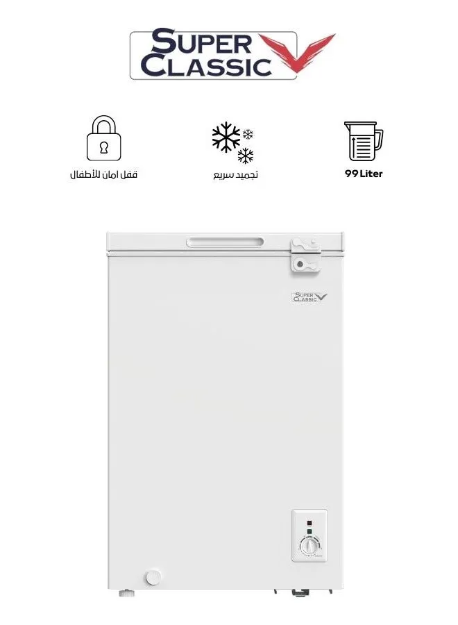Super Classic 130L Chest Freezer – SPCF130