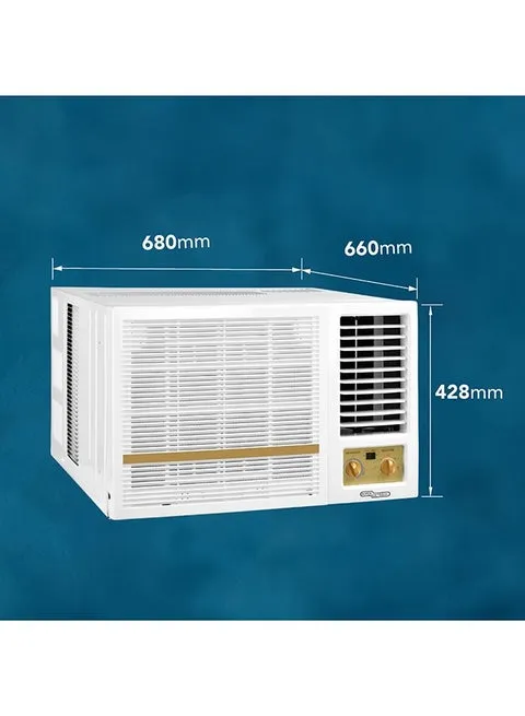 Super General 1.5 Ton Rotary Window Air Conditioner With T3 Rotary Compressor, R410A Refrigerant, Fresh Air Ventilation, Auto Restart & Low Noise Operation SGA1919FE White 4