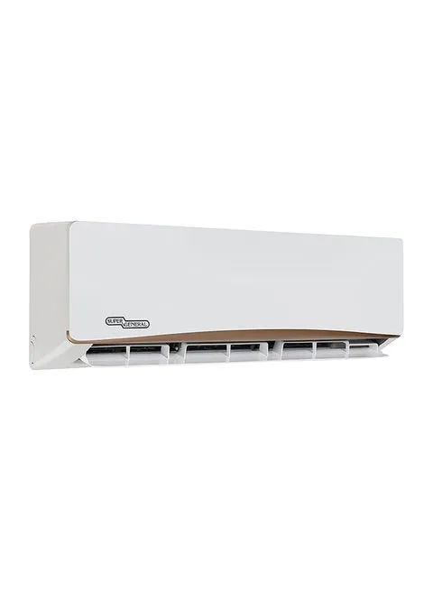Super General 1.5 Ton Split Air Conditioner 18000 BTU Rotary Compressor SGS195AE White