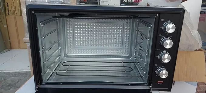 Super General 120L Electric Oven – SGEO121TRC Stainless Steel with Convection, Rotisserie, Grill, Mechanical Control, Timer & Adjustable Temperature Control 3