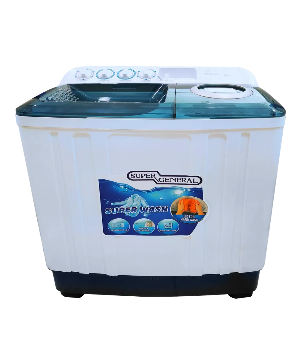 Super General 14KG Twin Tub Washing Machine – SGW155