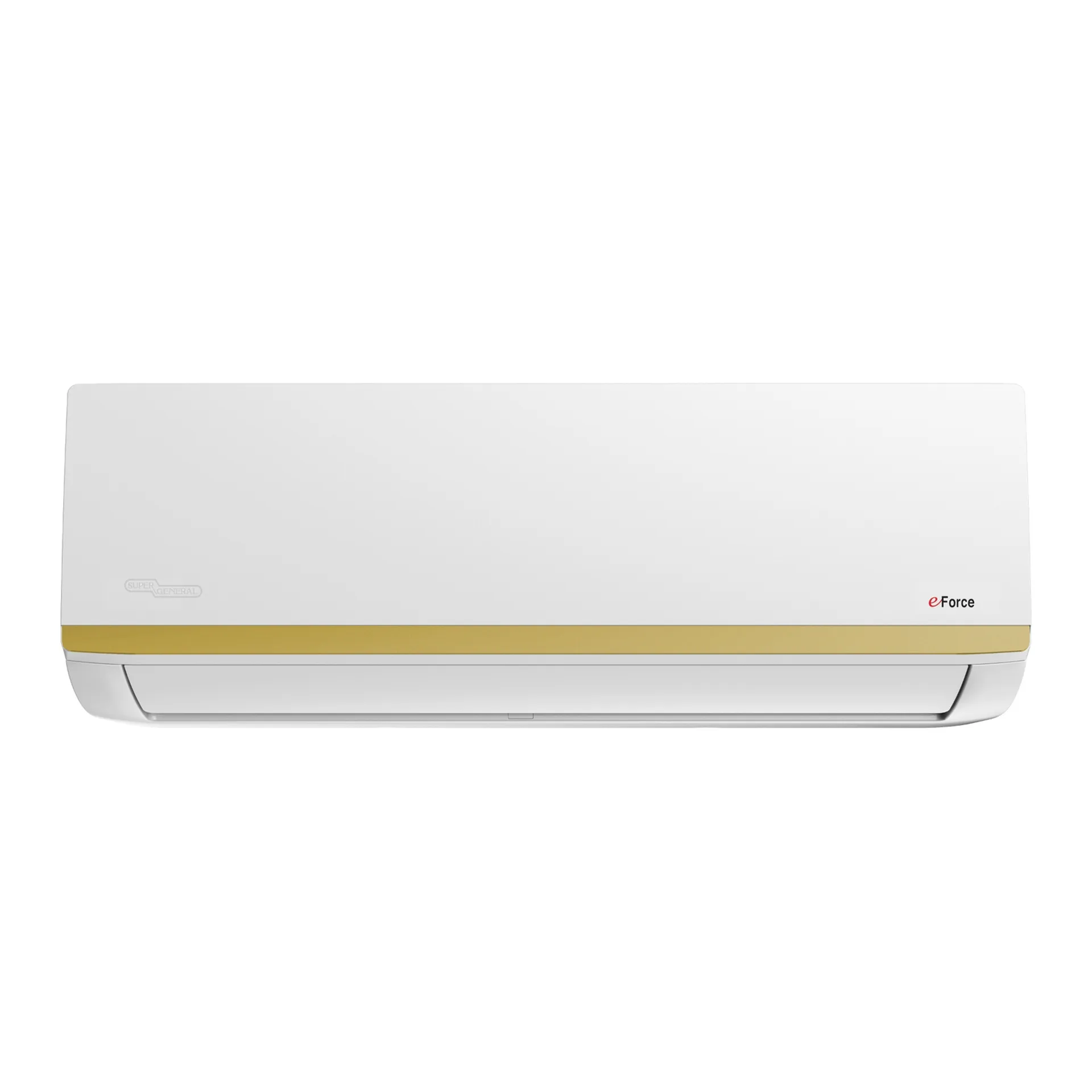 Super General 2.0 Ton (25000 BTU) Piston Split Air Conditioner With Reciprocating Compressor, T3 Climate, R410A Refrigerant, 4 Way Swing, Gold Fin, Turbo Mode, Auto Restart, Follow Me Function & Hidden Display SGS259CE White