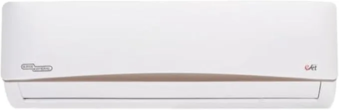Super General 2.5 Ton (28000 BTU) Rotary Split Air Conditioner With Rotary Compressor, T3 Climate, 4 Way Swing, Gold Fin, Turbo Mode, Eco Mode, Follow Me Function, Auto Restart & Hidden Display SGS316GE White