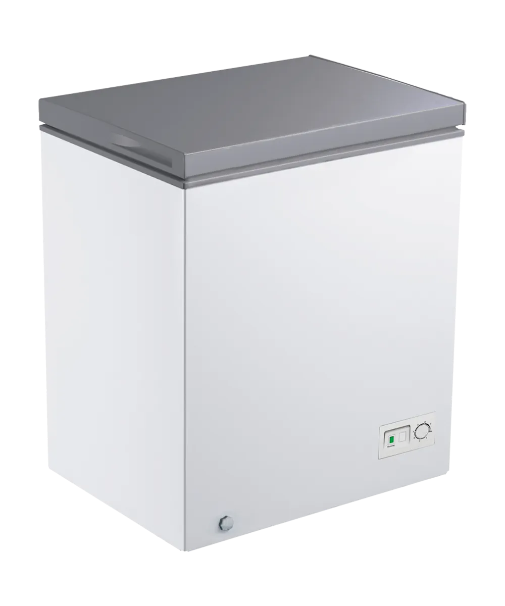 Super General 200L Chest Freezer – SGF222HM(S) Single Door Deep Freezer with Aluminum Lining, R600a Refrigerant, Lock & Key, Storage Basket & Castor Wheels