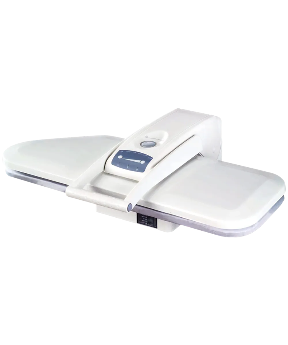 Super General 2500W Digital Steam Press With Powerful Steam Burst, Variable Heat Selection, Maximum Steam Penetration & Auto Shut Off System SGSP206E White