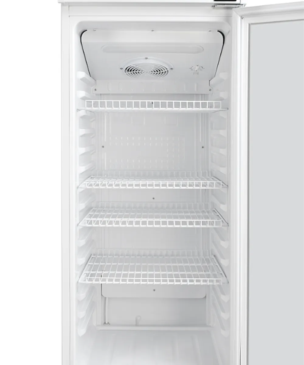 Super General 295L Double Layered Glass Single Door Chiller SGSC298 White