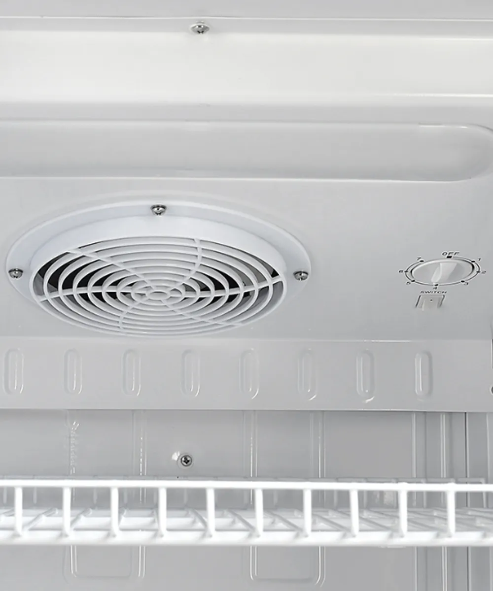Super General 295L Double Layered Glass Single Door Chiller SGSC298 White 4