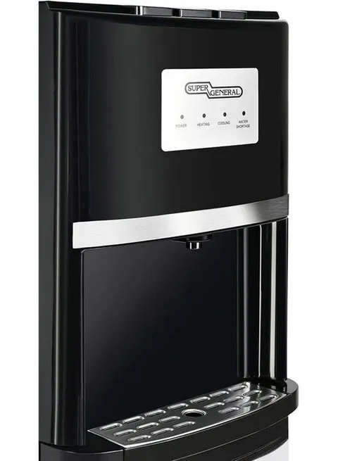 Super General 3 Tap Bottom Loading Water Dispenser SGL2020BM Black