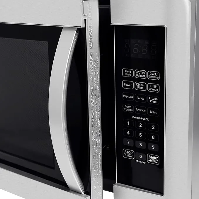 Super General 42L Microwave Oven With Grill, Digital Control, 1100W Microwave Power, 1400W Grill Power, 11 Power Levels, 7 Auto Cook Menus, Defrost Function, Memory Function, Cooking End Signal & Child Safety Lock SGMM945DGS Silver/Black 4