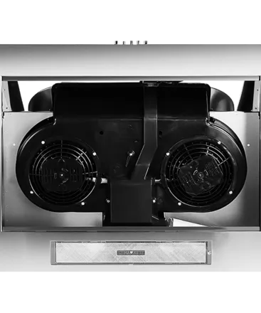 Super General 60cm Slim Cooker Hood – SGHD65W White Range Hood with 3 Speed Fan, Washable Aluminium Filter, Built-in Lamp & Push Button Control 3