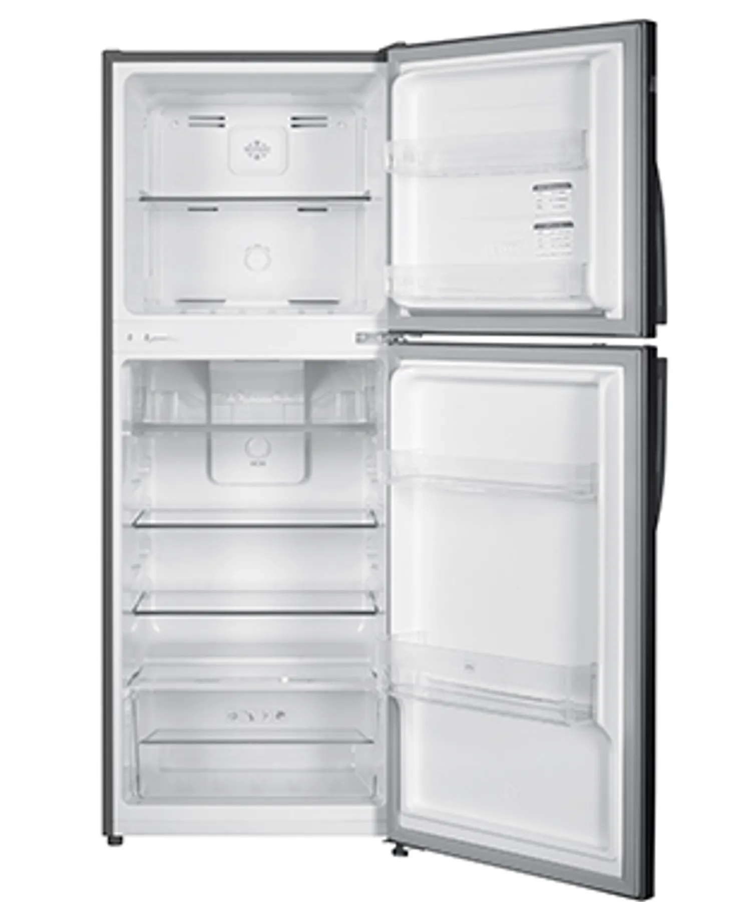 Super General SGR260NE 260L Top Mount Refrigerator, No Frost Double Door Refrigerator with Electronic Temperature Control, Multi-Air Flow Cooling, Chiller Zone, LED Interior Light, Inox Finish 3