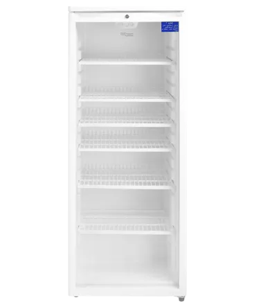 Super General SGSC256 248L Single Door Showcase Chiller, Commercial Beverage Cooler with Glass Door, 5 Wired Shelves, R600a Refrigerant, White