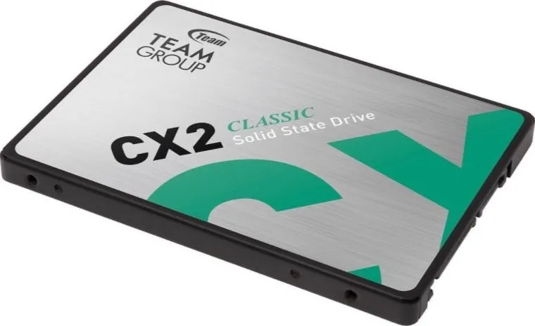 Team Group CX2 2.5" 512GB SATA III 3D NAND Internal SSD, Read/Write Up to 530/470 MB/s, SATA III 6Gb/s, DC +5 Voltage, 1,000000Hr MTBF, 120TB Written Terrabyte | T253X6512G0C101 3