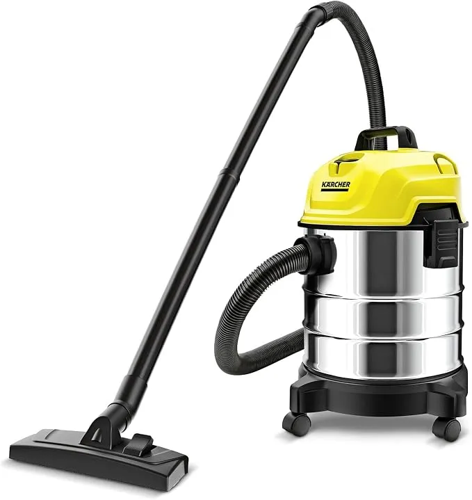 Techd Karchar Multi-purpose Vacuum cleaner WD1S CLASSIC 18L, Stainless steel material - 1500 W