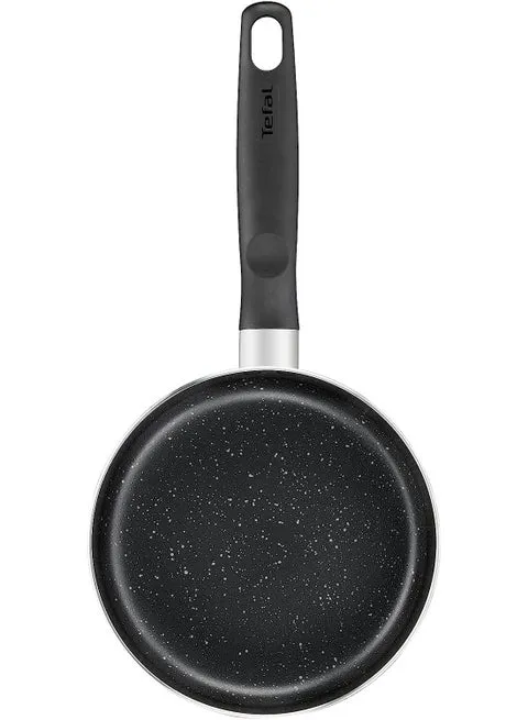 TEFAL Dark Stone 9 Pc Cookware Set – Stewpots 20/24 cm with Lids, Saucepan 16 cm, Frypan 28 cm, Spoon & Ladle, Black, B491S985 3