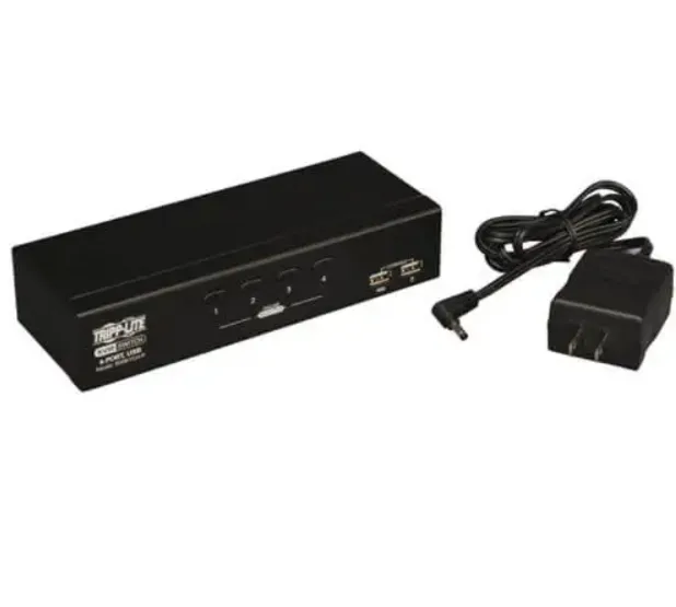 Tripp Lite B006-VU4-R 4-Port Desktop USB KVM Switch – VGA – 2048 × 1536 Resolution 3