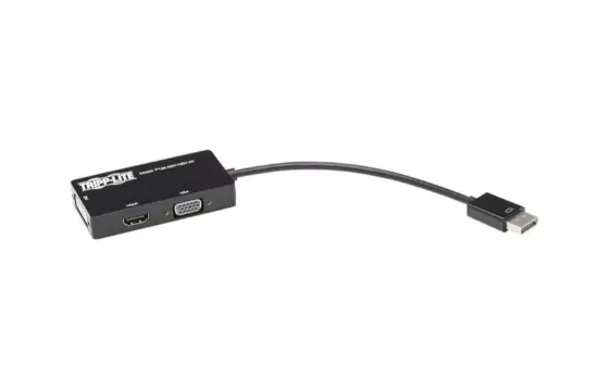 Tripp Lite P136-06N-HV-V2 DisplayPort 1.2 All-in-One VGA + HDMI Converter – 4K / 1080p Support