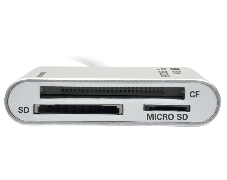 Tripp Lite U452-003 USB-C USB 3.1 Gen 1 Multi-Drive Memory Card Reader – SD / MicroSD / CF – 5Gbps