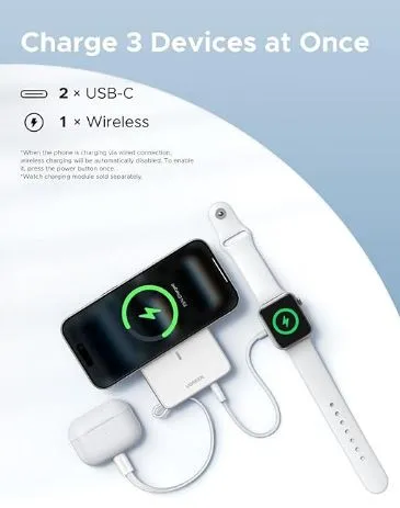 UGREEN MagFlow Qi2 10,000mAh Power Bank 5