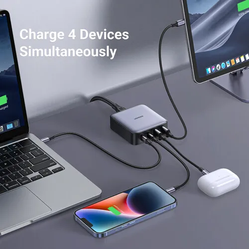 UGREEN NEXODE 65W GAN 4-PORT USB DESKTOP CHARGING STATION 3