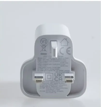 UGREEN X227-45315 20W 2‑Port Fast Charger UK White