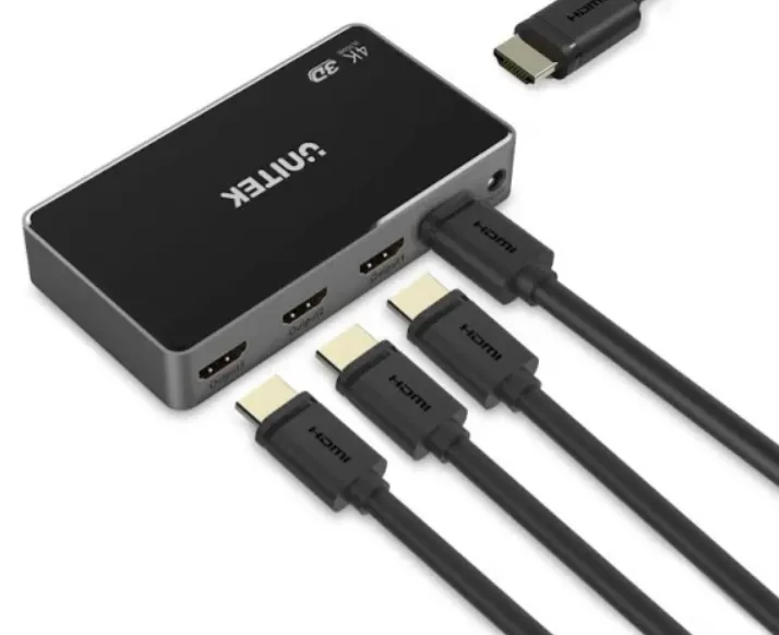 UNITEK 4K HDMI Splitter 1 In 4 Out 2