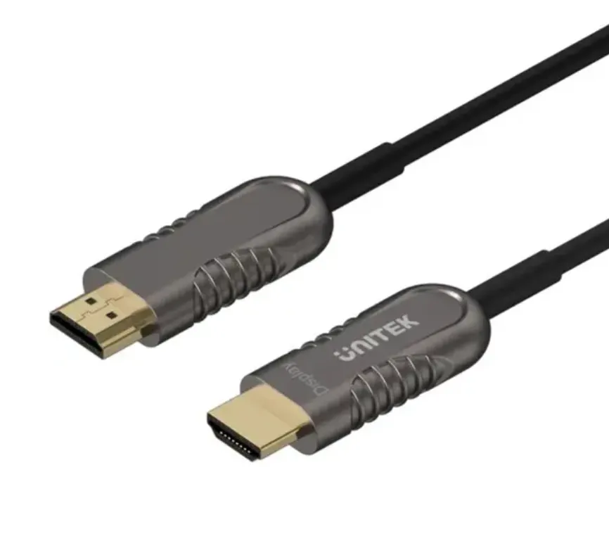 Unitek 50M, HDMI2.0 Active Optical Male to Male Cable Y-C1033BK