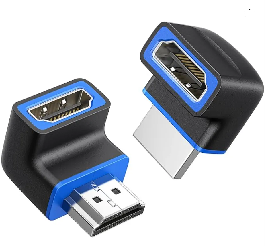 Unitek Cable Matters Combo-Pack 8K HDMI Right Angle Adapter Set A1047ABK03