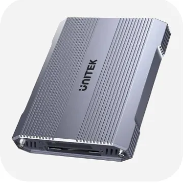 UNITEK CF Express Type B Multi Card Reader with Hub R1022C01
