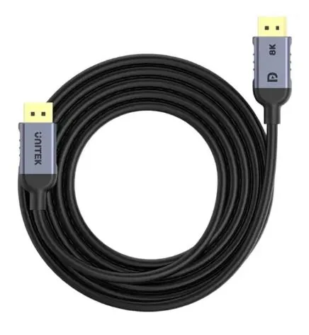Unitek DisplayPort 1.4 Cable 1m Space Grey – C1628GY01-1M 2