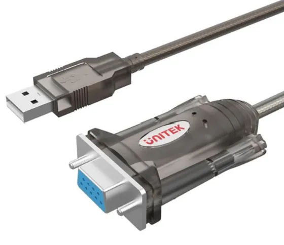 UNITEK High-Speed USB-A to RS232 DB9 Female Serial 2
