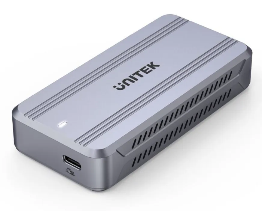 UNITEK SolidForce TurboCool USB4 SSD Enclosure S1242AGY01
