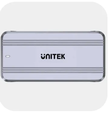 UNITEK SolidForce TurboCool USB4 SSD Enclosure S1242AGY01