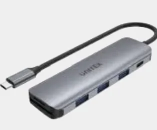 UNITEK uHUB P5+ 6-in-1 USB-C Hub H1107C