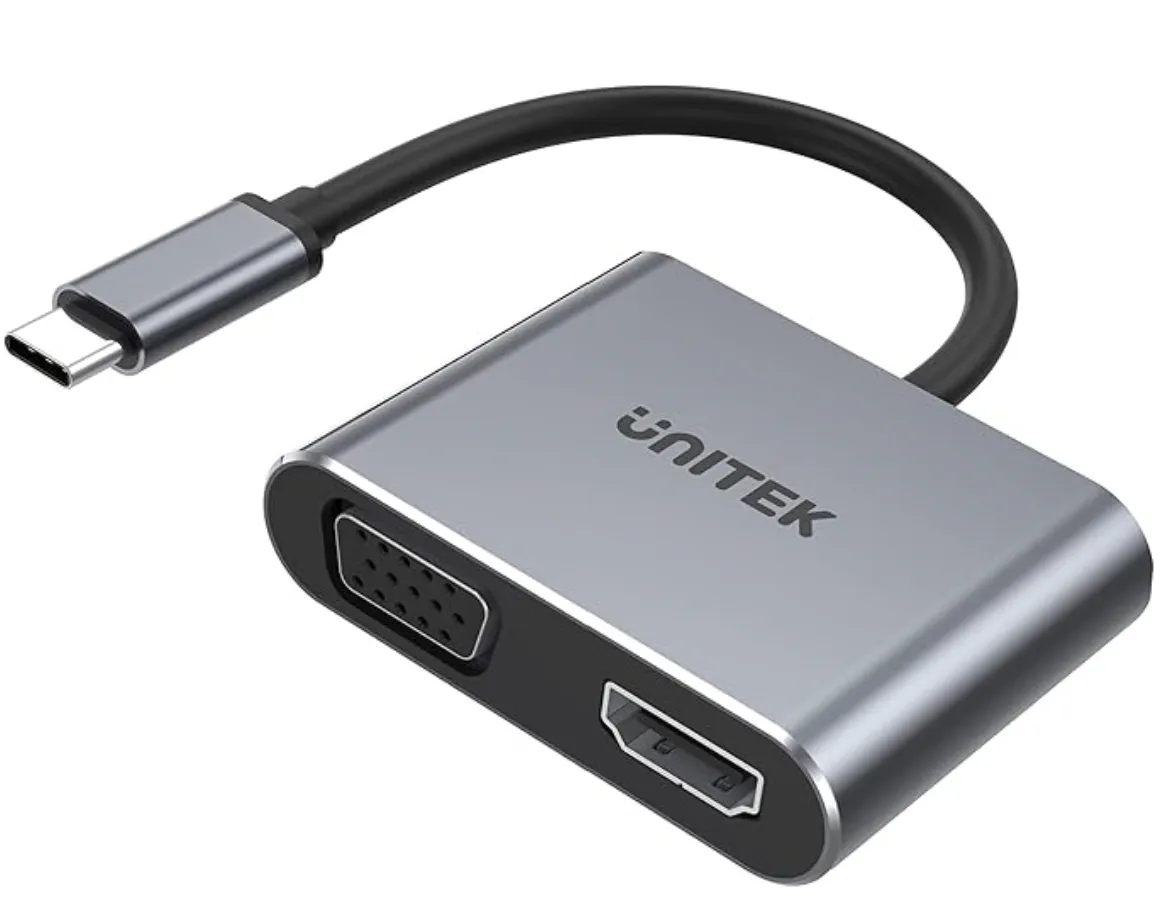 UNITEK uHUB Q4 Lite 4-in-1 USB-C Hub D1049A