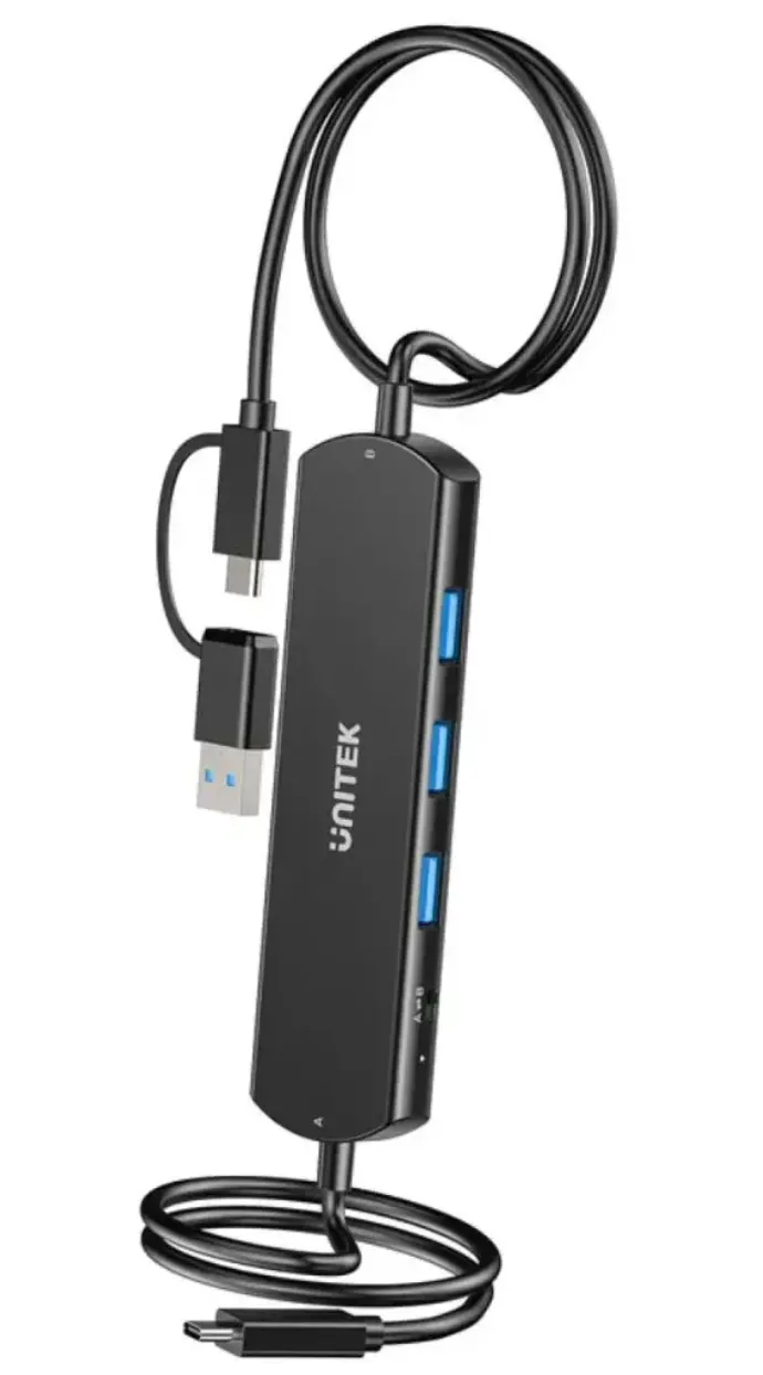 UNITEK USB 10Gbps KVM Hub U1344ABK01