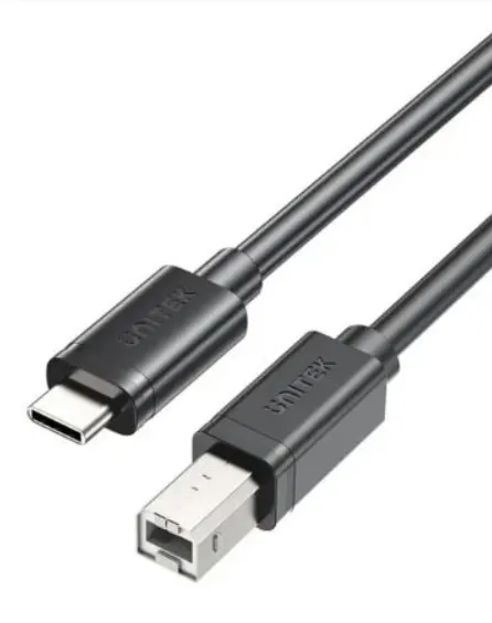 Unitek USB-C To USB-B Printer Cable 5m Black – C14140ABK03-5M