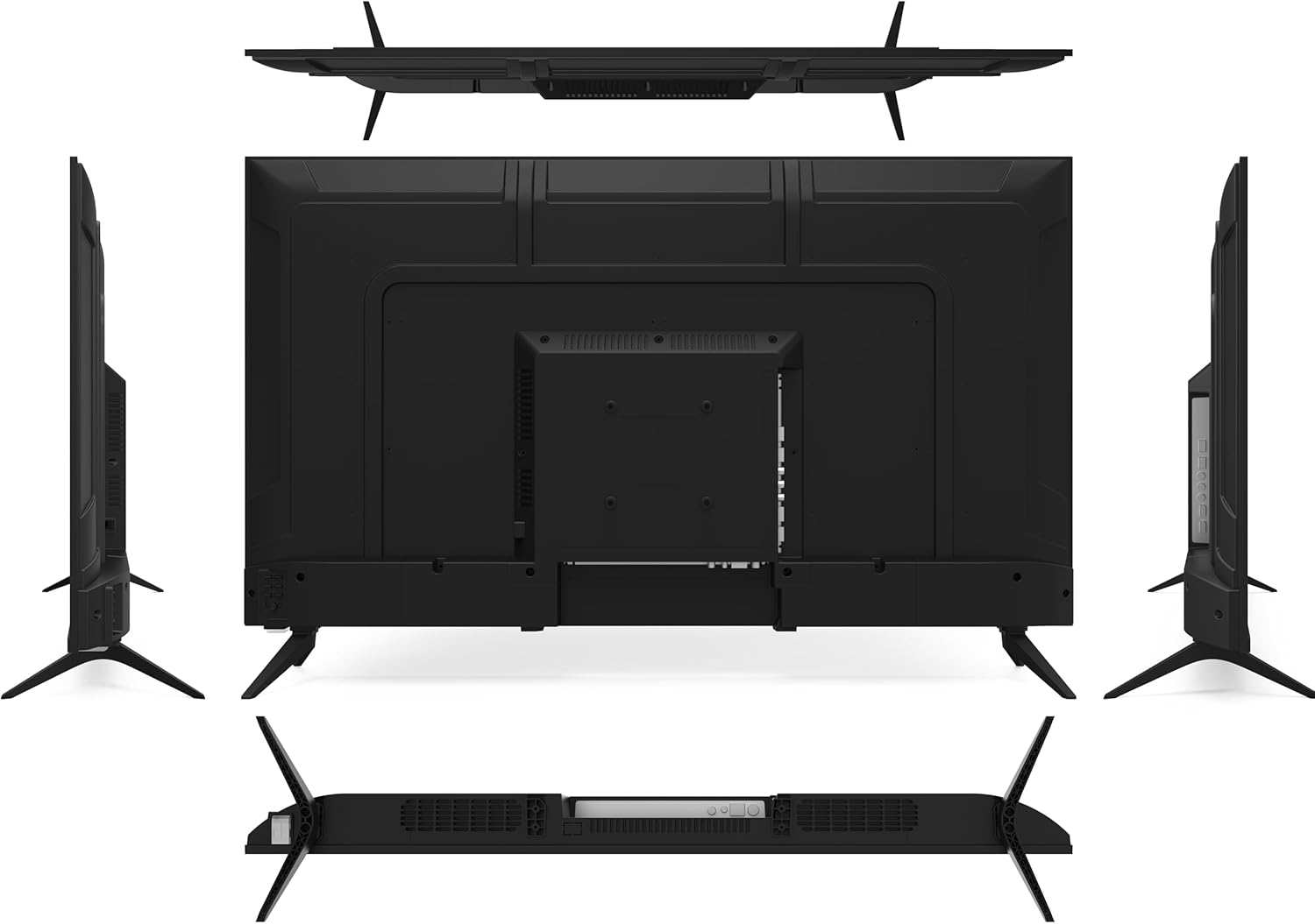 Videocon 32-Inch Edgeless HD Ready Android 14 Smart LED TV, 60Hz, Google Assistant, Google Play, Netflix, YouTube, Wi-Fi, Bluetooth, HDMI and USB Connectivity, Black – E32EL1100 2