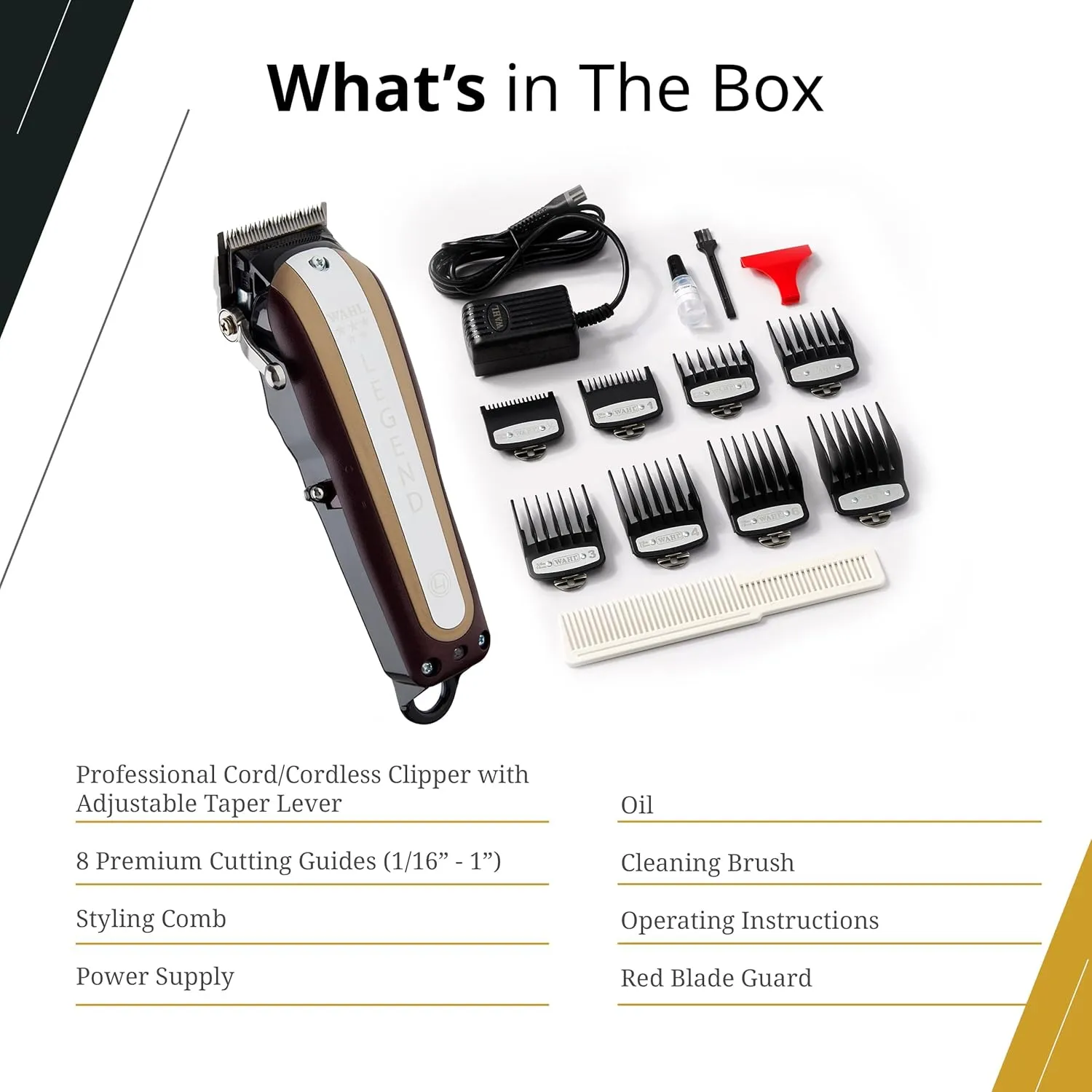 Wahl Professional 5 Star Series Cordless Legend Model 08594 4