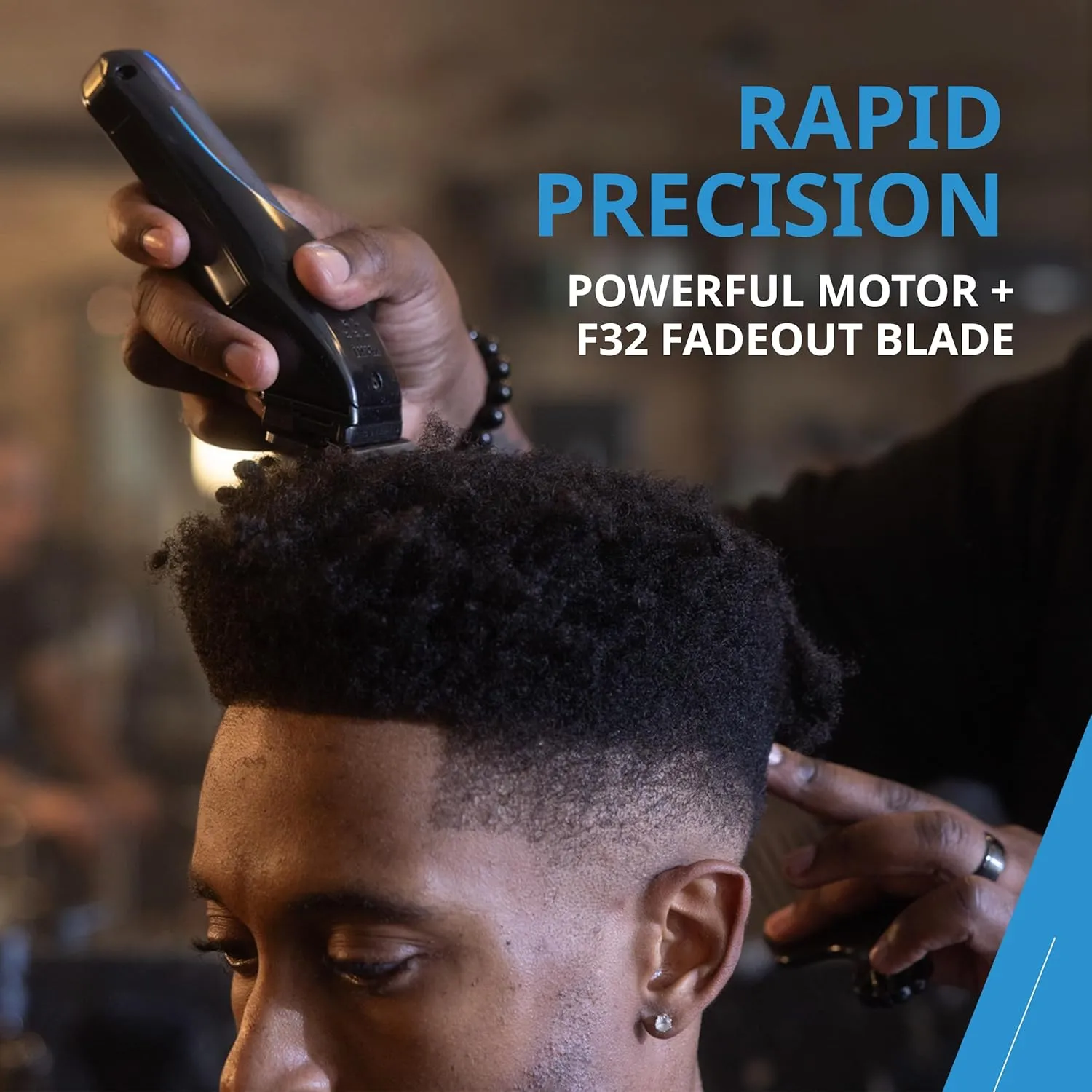 Wahl Professional 5 Star Vapor Clipper Corded and Cordless Operation, F32, Adjustable Balding Blade, Adjustable Speed 4