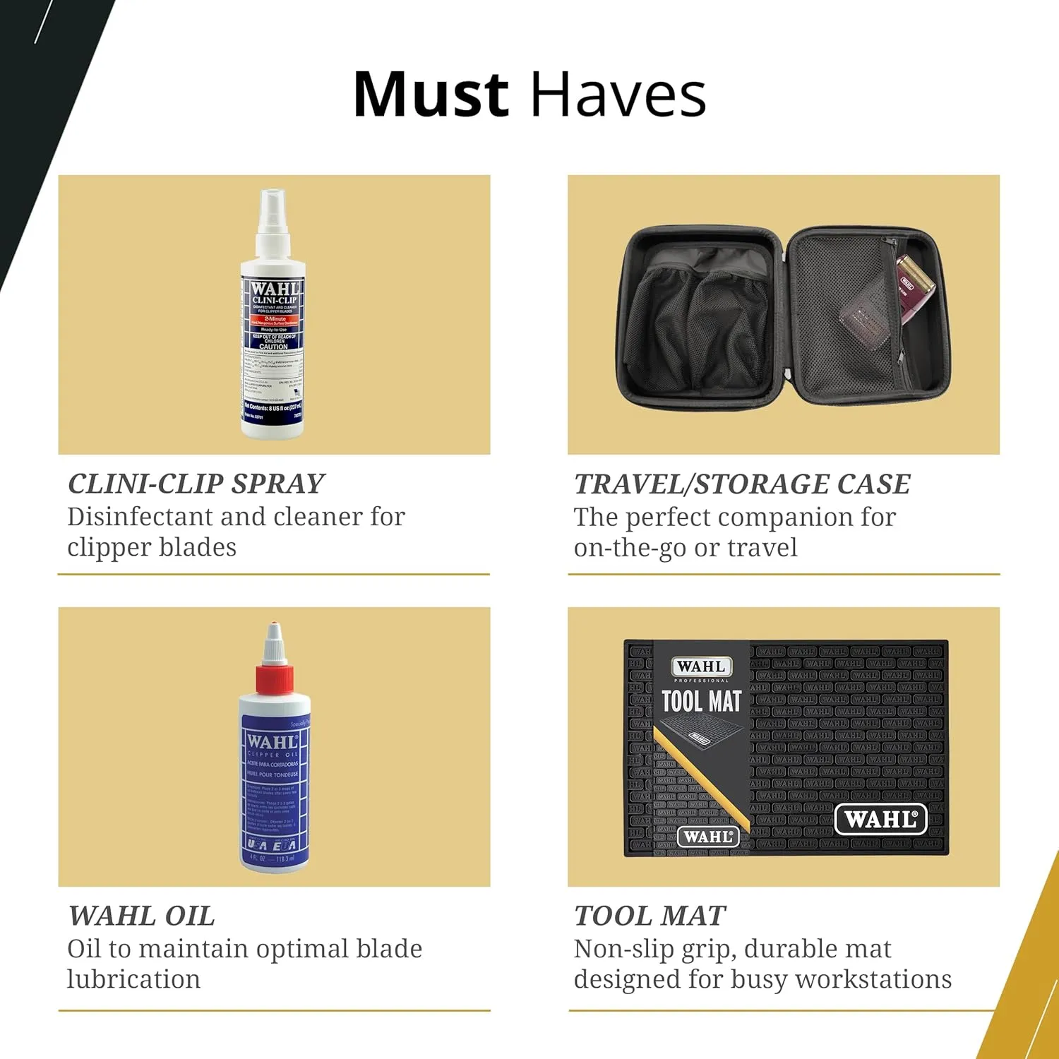 Wahl Professional Cordless Barber Combo, Magic Clip & Detailer Li, Lithium-Ion Battery, 100-Minute Run Time 4