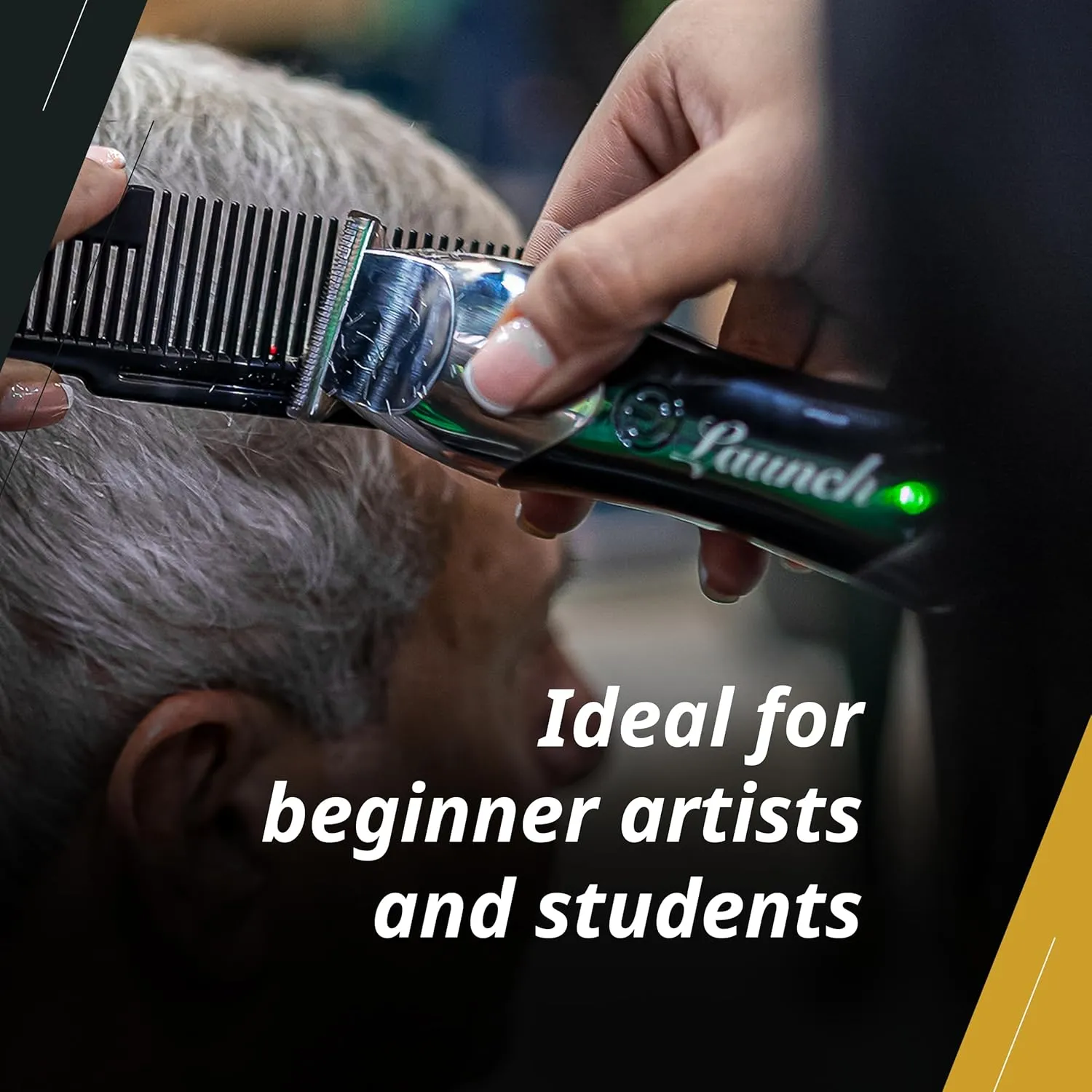 Wahl Professional Launch Trimmer, Cordless Compact 6000 RPM Rotary Motor, Wide Detachable T-Blade, 2 Hour Runtime 4