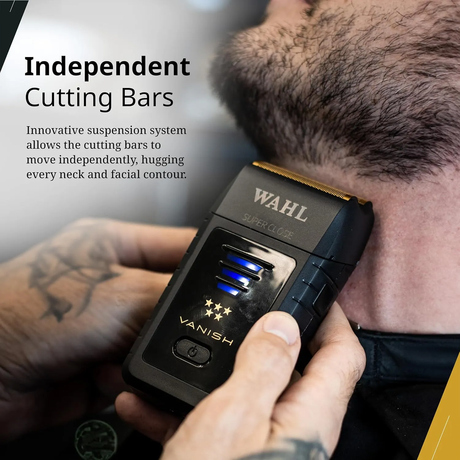 Wahl Professional Vanish Shaver Foil Head Cutter Bar Replacement High Performance Shaving Accessories 5