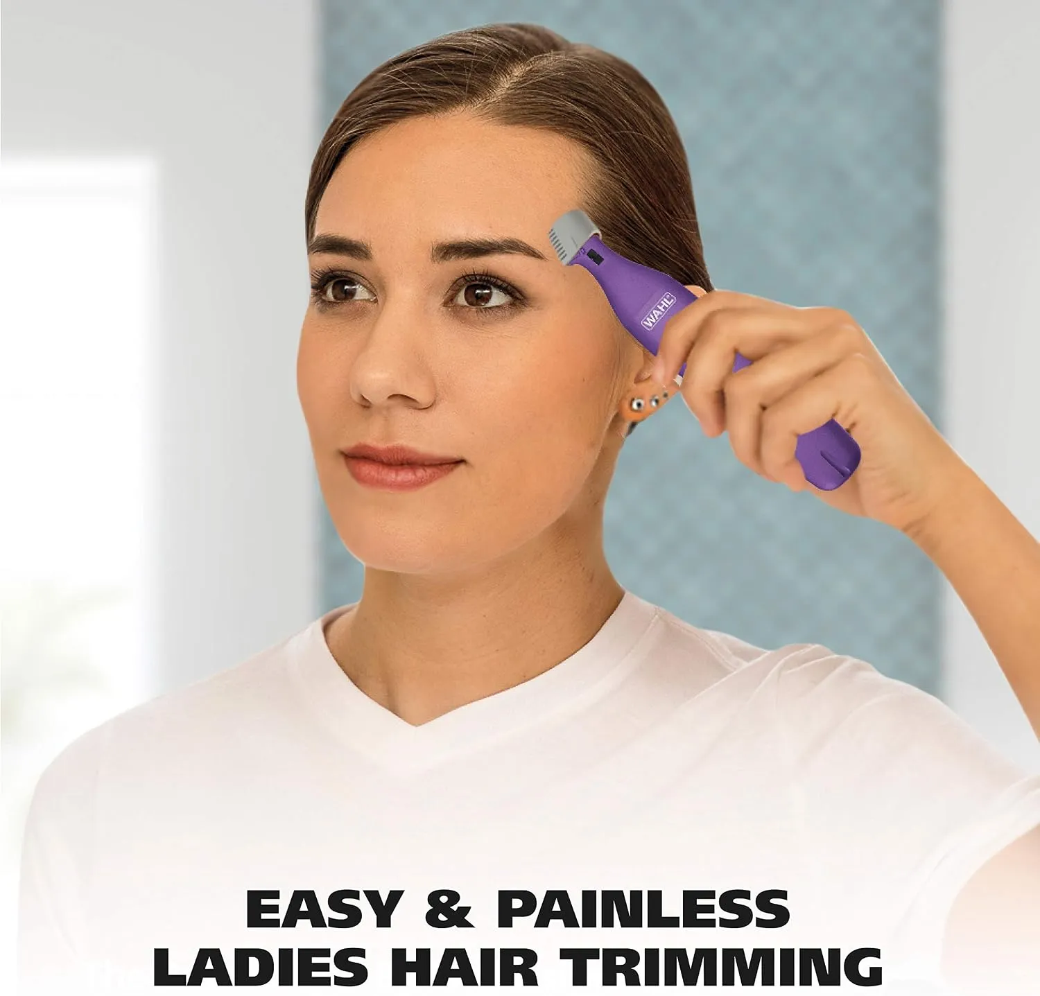 Wahl Pure Confidence Rechargeable Lady Clipper – Personal Grooming Kit for Women with 3 Interchangeable Heads (Trimmer, Detail Trimmer, Rotary Shaver), 2 Guide Combs, 60 Min Runtime – 9865-127 3