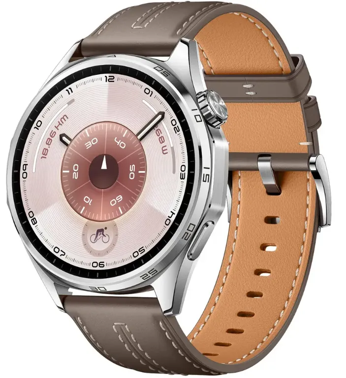 WATCH GT 6 46mm Smart Watch, 1.47-Inch Display, up to 21 days battery life, Compatible with iOS & Android, Health Monitor, 100+ Sports Modes Grey