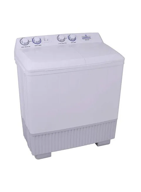 Westpoint 12Kg Twin Tub Semi-Automatic Washing Machine With Spin Efficiency, Powerful Pulsator & Air Dry Function WTX-1217 White