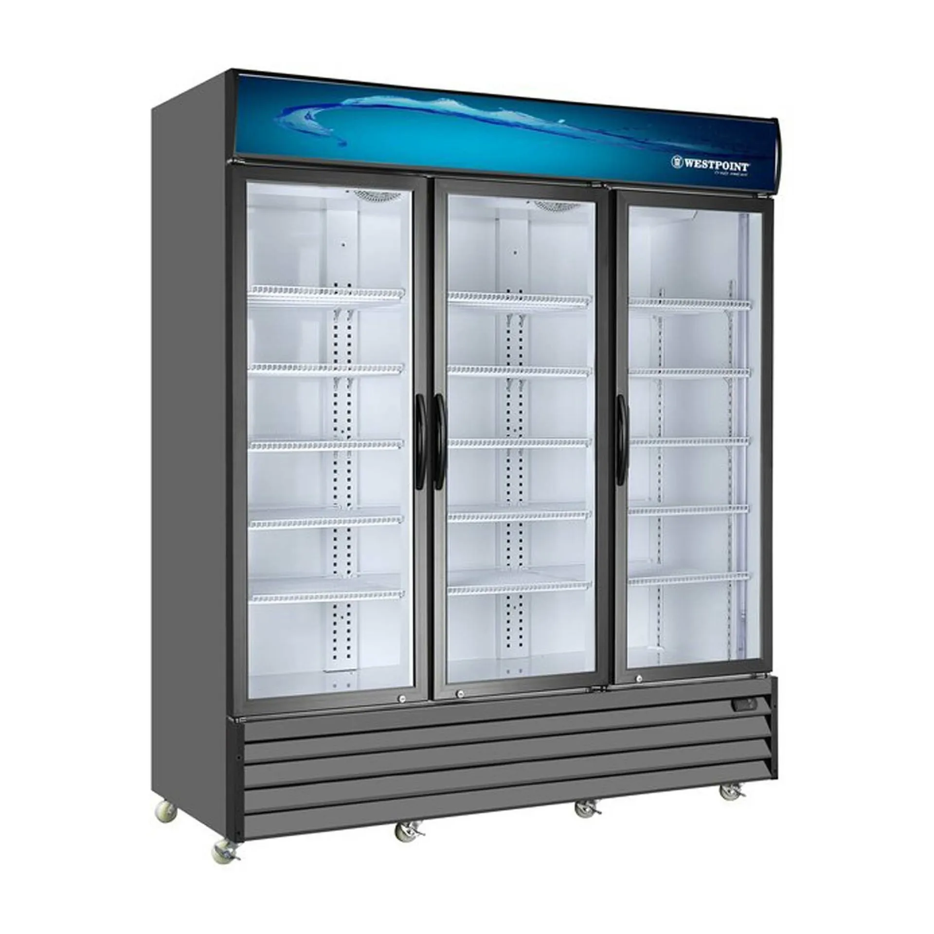 Westpoint Upright 1650L 3Doors Showcase Chiller – WPSN-18017RT3