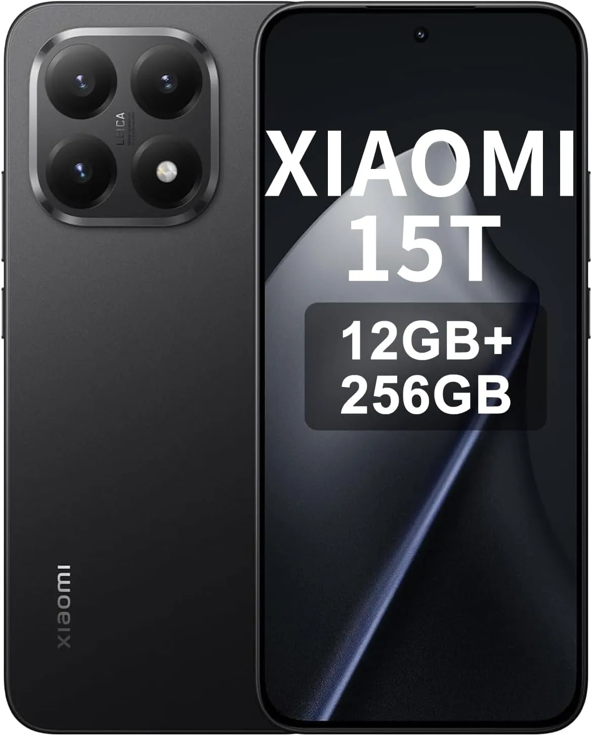 Xiaomi 15T 5G 12GB RAM 256GB Storage Dual SIM Smartphone – Flagship Performance, Advanced Camera System, AMOLED Display, Fast Charging, Black